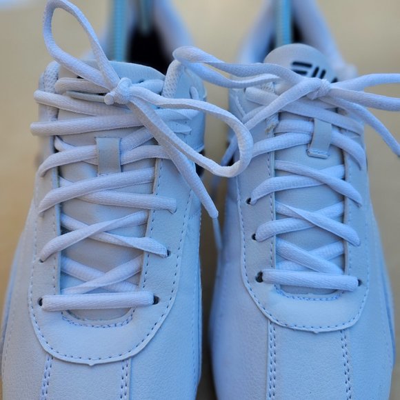 Fila Mens White Kalien T Motosport Lifestyle Casual And Fashion Sneakers Size 11 - Picture 6 of 13